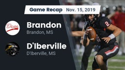 Recap: Brandon  vs. D'Iberville  2019