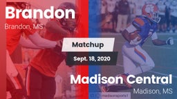 Matchup: Brandon vs. Madison Central  2020