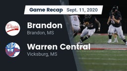 Recap: Brandon  vs. Warren Central  2020