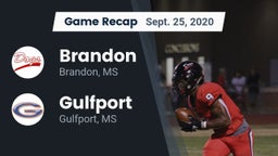 Recap: Brandon  vs. Gulfport  2020