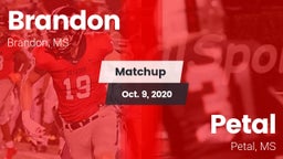 Matchup: Brandon vs. Petal  2020