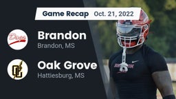 Recap: Brandon  vs. Oak Grove  2022