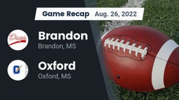 Recap: Brandon  vs. Oxford  2022