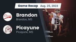 Recap: Brandon  vs. Picayune  2023