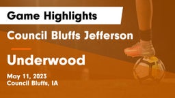 Council Bluffs Jefferson  vs Underwood  Game Highlights - May 11, 2023
