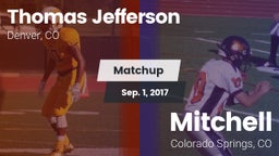 Matchup: Thomas Jefferson vs. Mitchell  2017