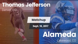 Matchup: Thomas Jefferson vs. Alameda  2017