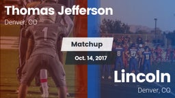 Matchup: Thomas Jefferson vs. Lincoln  2017