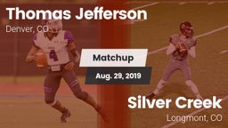 Matchup: Thomas Jefferson vs. Silver Creek  2019