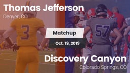 Matchup: Thomas Jefferson vs. Discovery Canyon  2019