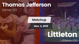 Matchup: Thomas Jefferson vs. Littleton  2019