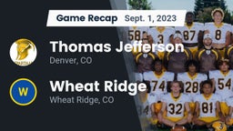 Recap: Thomas Jefferson  vs. Wheat Ridge  2023