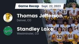 Recap: Thomas Jefferson  vs. Standley Lake  2023