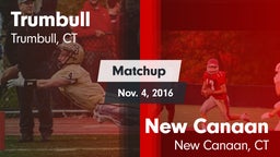 Matchup: Trumbull vs. New Canaan  2016