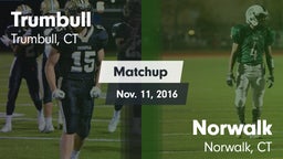Matchup: Trumbull vs. Norwalk  2016