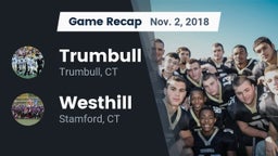 Recap: Trumbull  vs. Westhill  2018