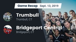 Recap: Trumbull  vs. Bridgeport Central  2019