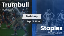 Matchup: Trumbull vs. Staples  2020