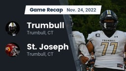 Recap: Trumbull  vs. St. Joseph  2022