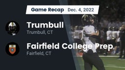 Recap: Trumbull  vs. Fairfield College Prep  2022