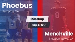 Matchup: Phoebus vs. Menchville  2017