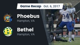 Recap: Phoebus  vs. Bethel  2017