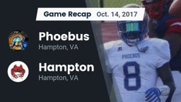Recap: Phoebus  vs. Hampton  2017