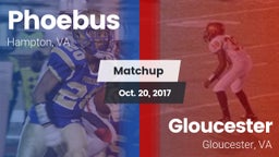 Matchup: Phoebus vs. Gloucester  2017