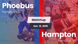 Matchup: Phoebus vs. Hampton  2018