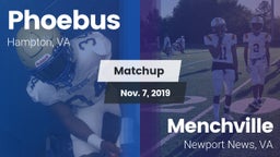 Matchup: Phoebus vs. Menchville  2019