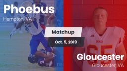Matchup: Phoebus vs. Gloucester  2019
