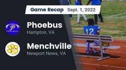 Recap: Phoebus  vs. Menchville  2022