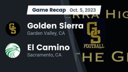 Recap: Golden Sierra  vs. El Camino  2023