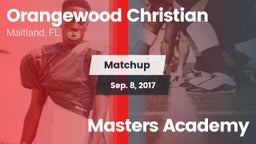 Matchup: Orangewood Christian vs. Masters Academy 2017