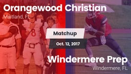 Matchup: Orangewood Christian vs. Windermere Prep  2017