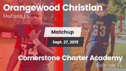 Matchup: Orangewood Christian vs. Cornerstone Charter Academy 2019