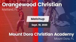 Matchup: Orangewood Christian vs. Mount Dora Christian Academy 2020