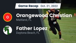 Recap: Orangewood Christian  vs. Father Lopez  2022