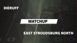 Matchup: Dieruff vs. East Stroudsburg North  2016