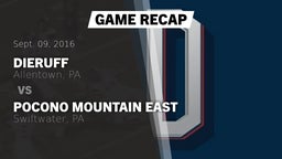 Recap: Dieruff  vs. Pocono Mountain East  2016