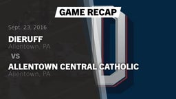 Recap: Dieruff  vs. Allentown Central Catholic  2016