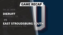 Recap: Dieruff  vs. East Stroudsburg South  2016