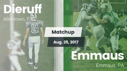 Matchup: Dieruff vs. Emmaus  2017