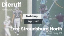 Matchup: Dieruff vs. East Stroudsburg North  2017