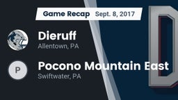 Recap: Dieruff  vs. Pocono Mountain East  2017