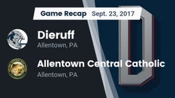 Recap: Dieruff  vs. Allentown Central Catholic  2017
