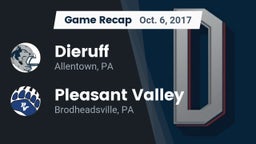 Recap: Dieruff  vs. Pleasant Valley  2017