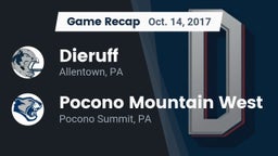 Recap: Dieruff  vs. Pocono Mountain West  2017
