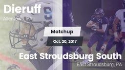 Matchup: Dieruff vs. East Stroudsburg South  2017
