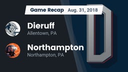 Recap: Dieruff  vs. Northampton  2018